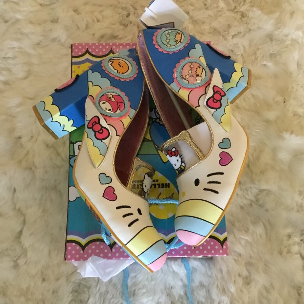 Irregular Choice Hello Kitty shoes size 45 EU New